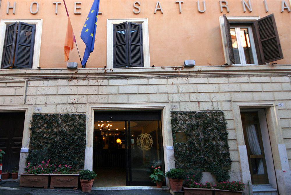 Hotel Saturnia Рим Экстерьер фото